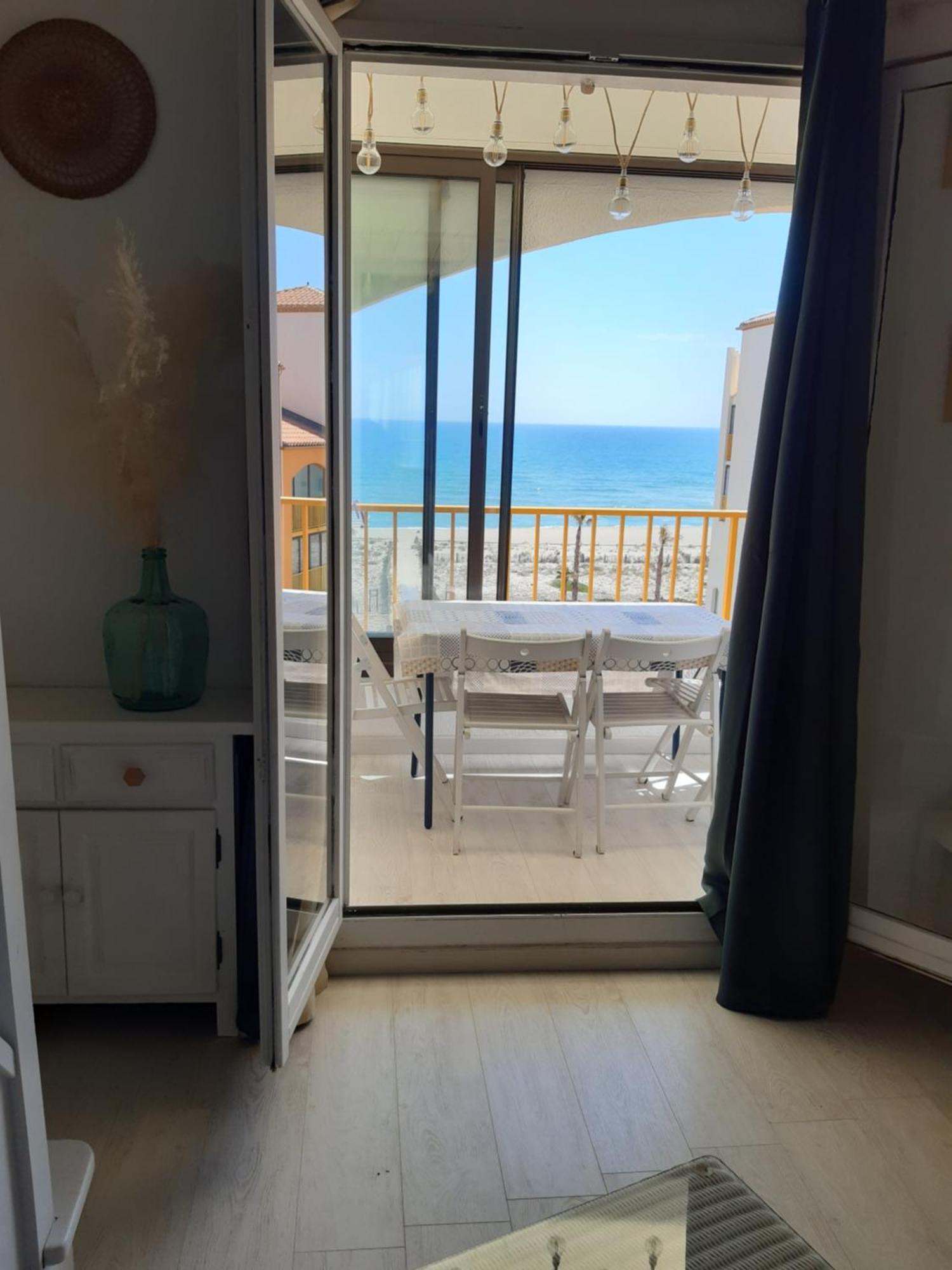 Bella Vista ,Acces Direct Plage, Front De Mer, Vue Mer Panoramique 르발카레스 외부 사진